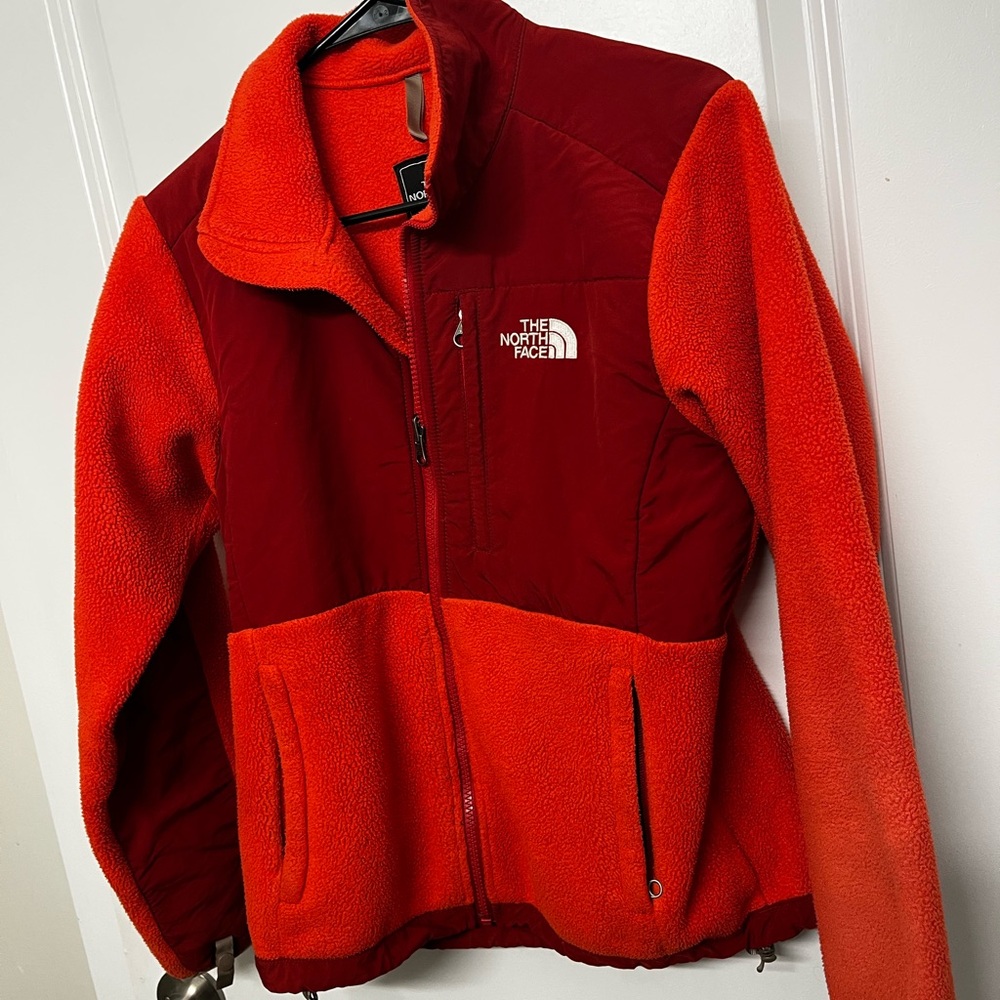 The North Face Women's Red and Orange Ski Jacket